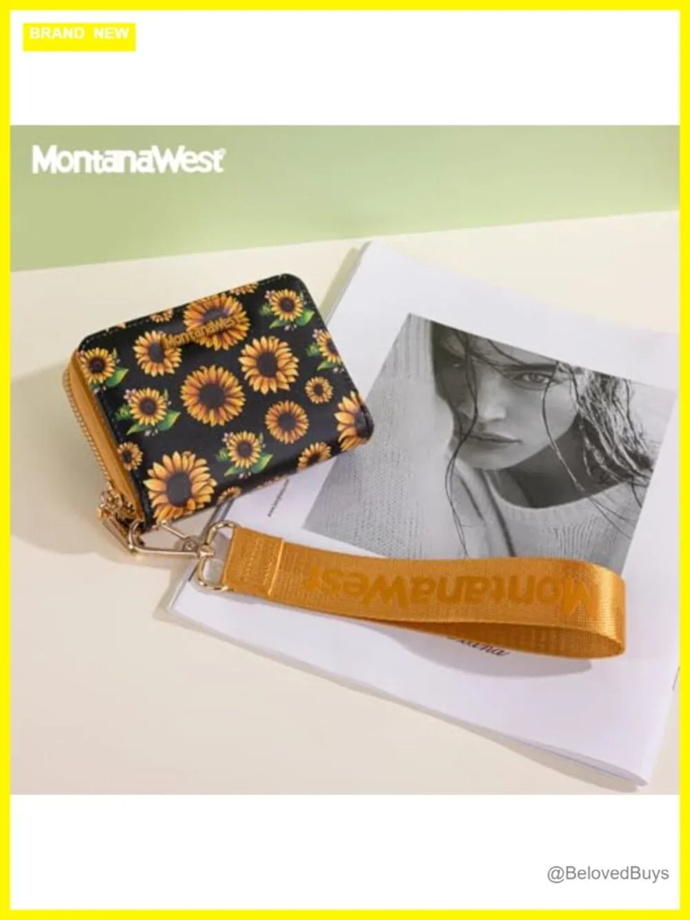 Small Faux Leather Wristlet Wallet RFID Blocking Women Travel